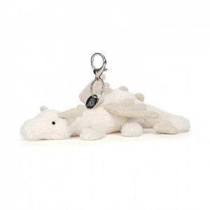 Jelly Cats Snow Dragon Bag Charm | PXY-206819