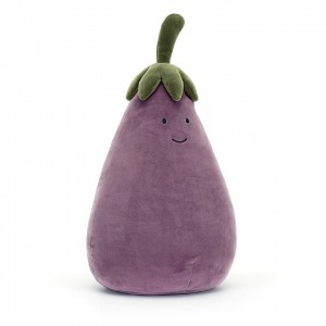 Large Jelly Cats Vivacious Vegetable Aubergine | KOY-758306