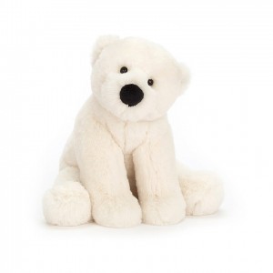 Medium Jelly Cats Perry Polar Bear | JGZ-382570