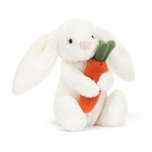 Small Jelly Cats Bashful Bunny with Carrot | NIH-038926