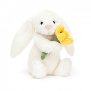 Small Jelly Cats Bashful Bunny with Daffodil | KXU-982547