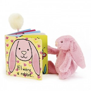 Small Jelly Cats If I Were A Rabbit Book and Bashful Tulip Bunny | EFO-820513