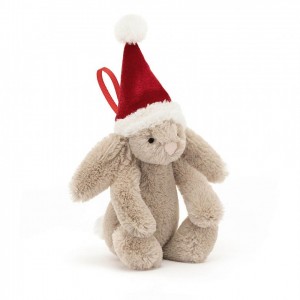 Tiny Jelly Cats Bashful Christmas Bunny Decoration | GLA-928034