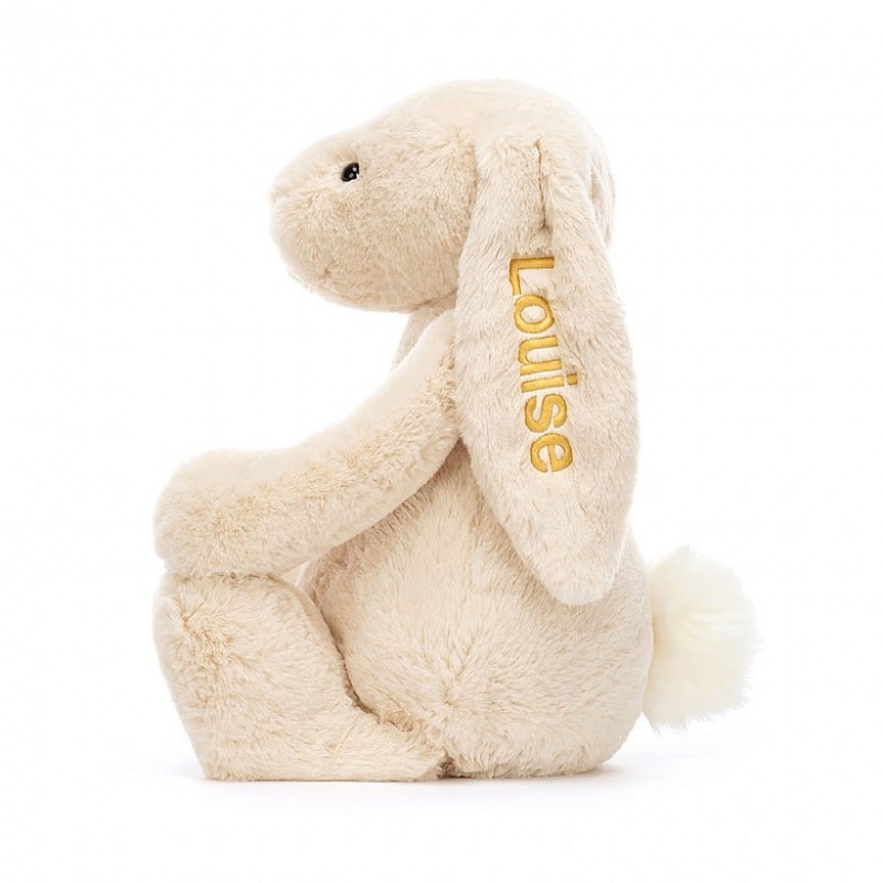 Huge Jelly Cats Personalised Bashful Luxe Bunny Willow | JUR-924781