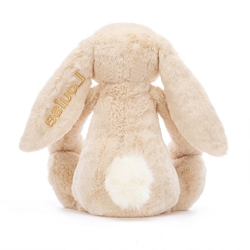 Huge Jelly Cats Personalised Bashful Luxe Bunny Willow | JUR-924781