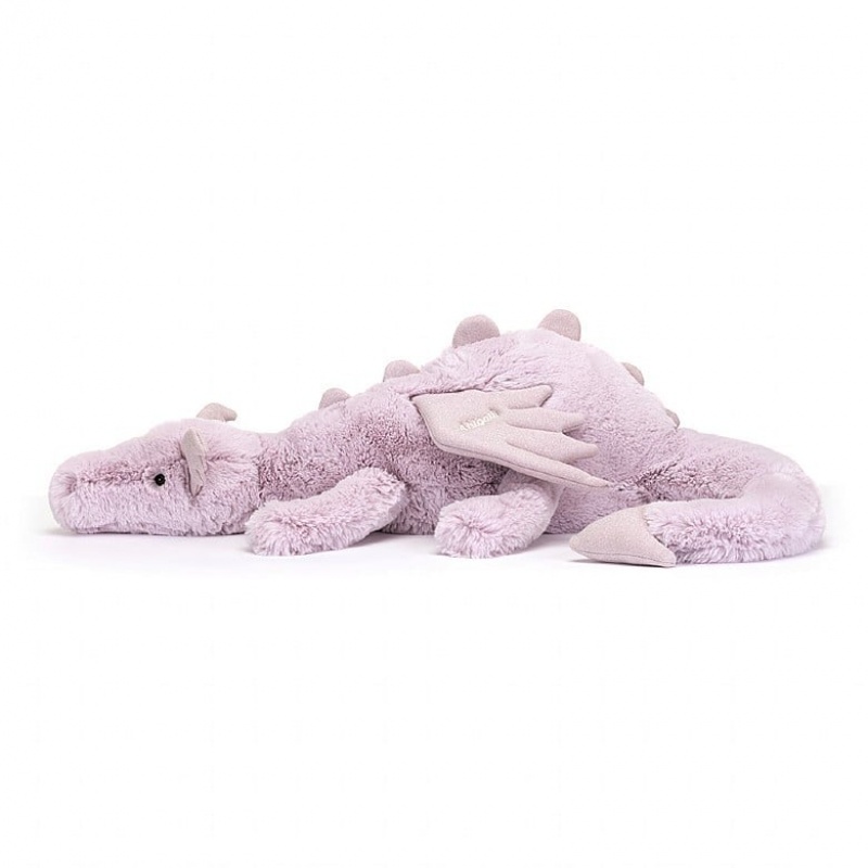 Huge Jelly Cats Personalised Lavender Dragon | AJI-920843