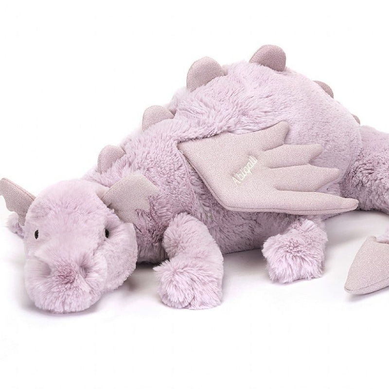 Huge Jelly Cats Personalised Lavender Dragon | AJI-920843