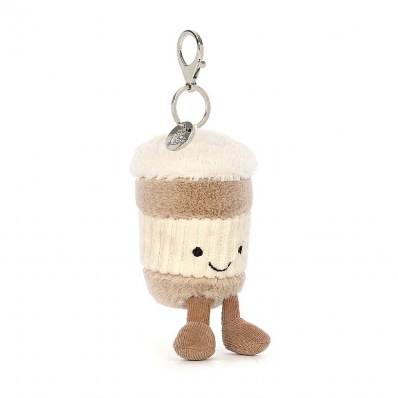 Jelly Cats Amuseable Coffee-To-Go Bag Charm | ESZ-362408