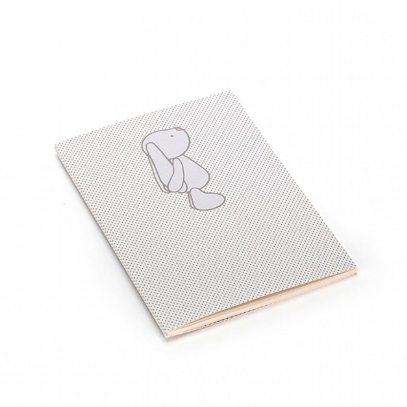 Jelly Cats Bashful Bunny Beige Spots A6 Note Book | PTZ-359427