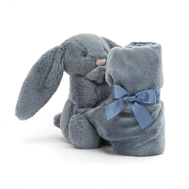 Jelly Cats Bashful Dusky Blue Bunny Soother | YAR-290758