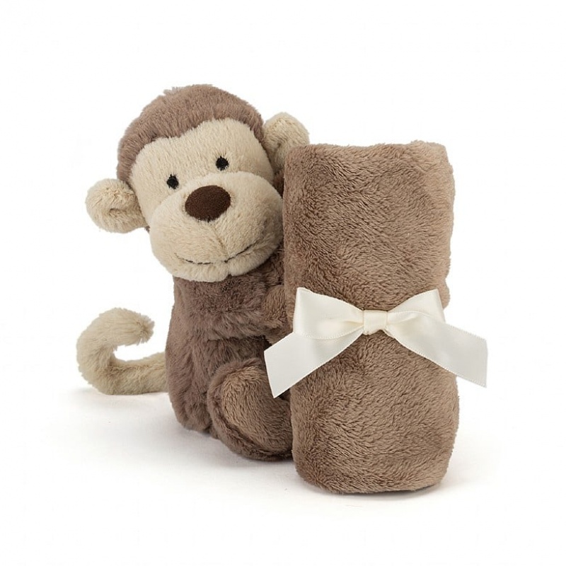 Jelly Cats Bashful Monkey Soother | CSI-817043