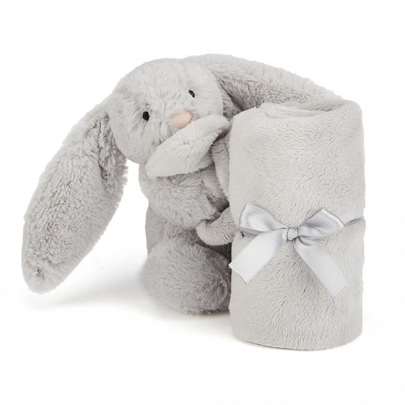 Jelly Cats Bashful Silver Bunny Soother | VWG-635892