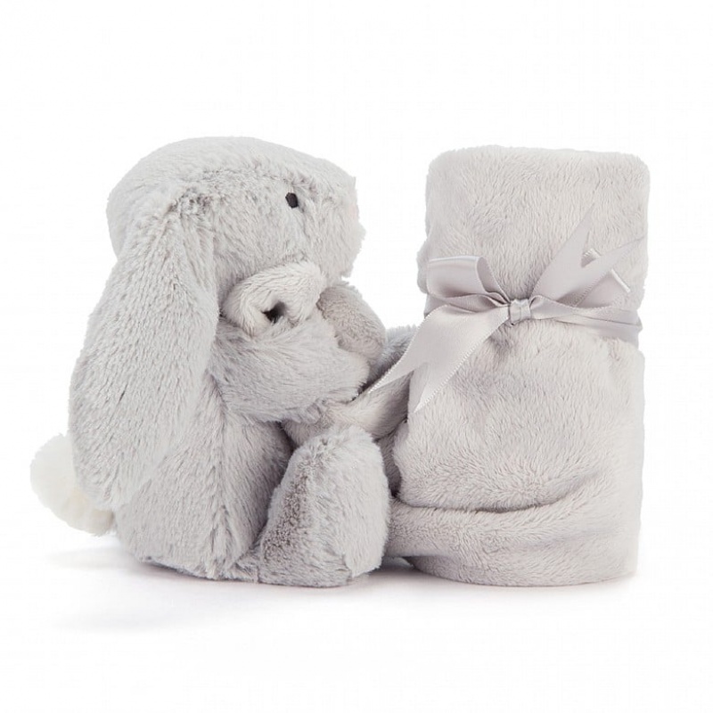 Jelly Cats Bashful Silver Bunny Soother | VWG-635892