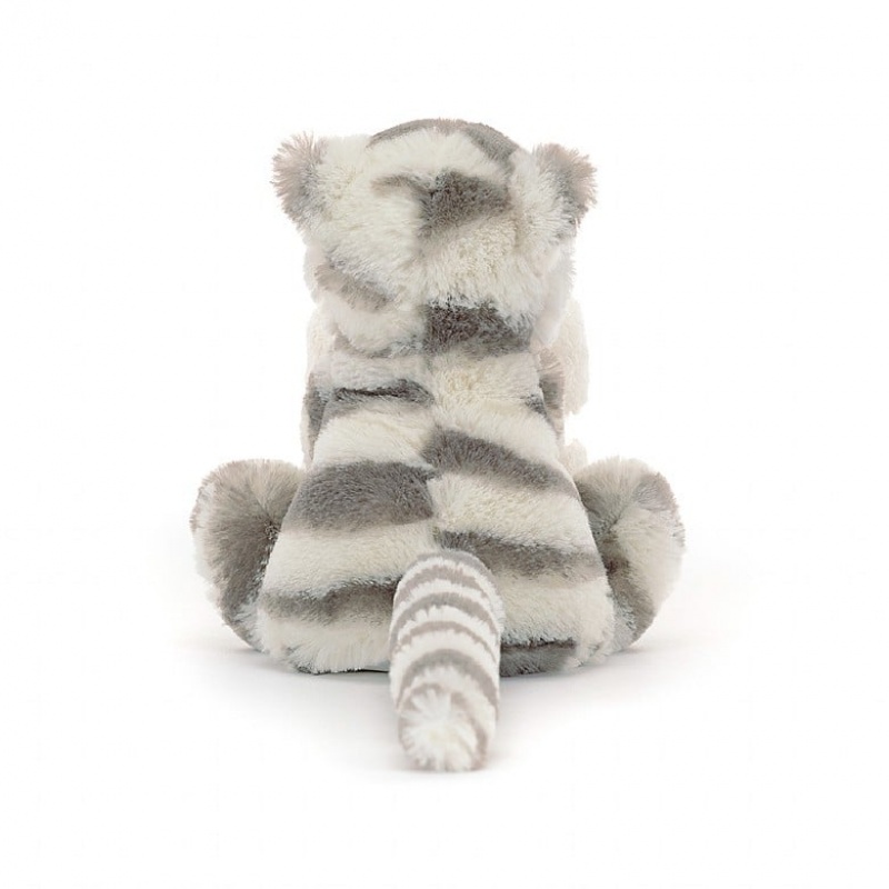 Jelly Cats Bashful Snow Tiger Soother | AUM-173695