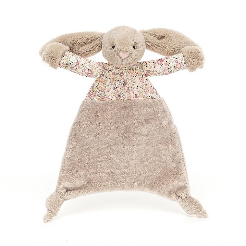 Jelly Cats Blossom Bea Beige Bunny Comforter | IDJ-534827