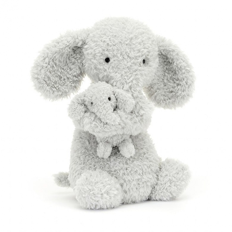 Jelly Cats Huddles Grey Elephant | WIQ-263718