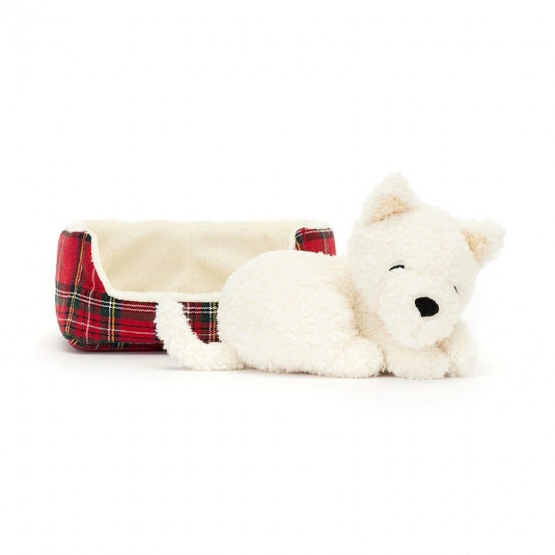 Jelly Cats Napping Nipper Westie | MCD-185630