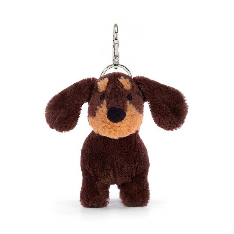 Jelly Cats Otto Sausage Dog Bag Charm | SHB-536081