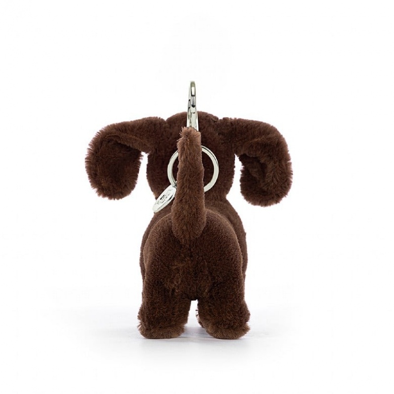 Jelly Cats Otto Sausage Dog Bag Charm | SHB-536081