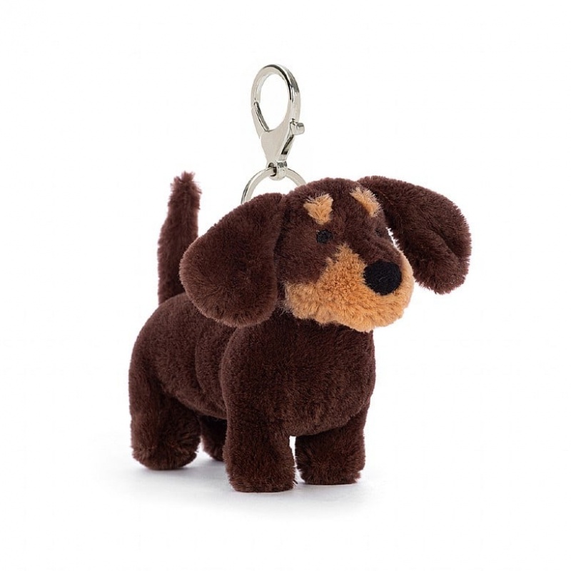 Jelly Cats Otto Sausage Dog Bag Charm | SHB-536081