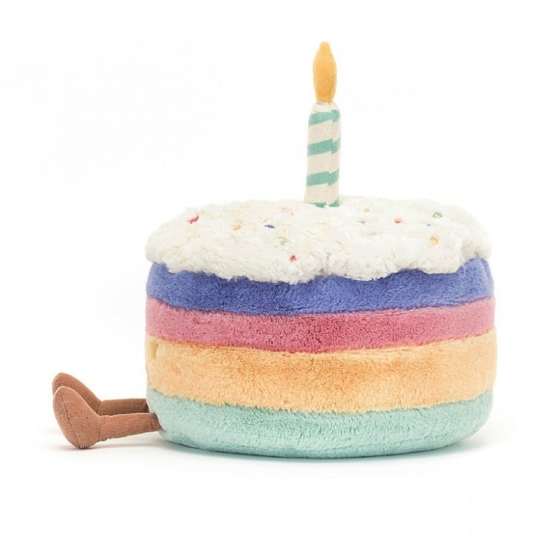 Large Jelly Cats Amuseable Rainbow Birthday Cake | FXJ-410863