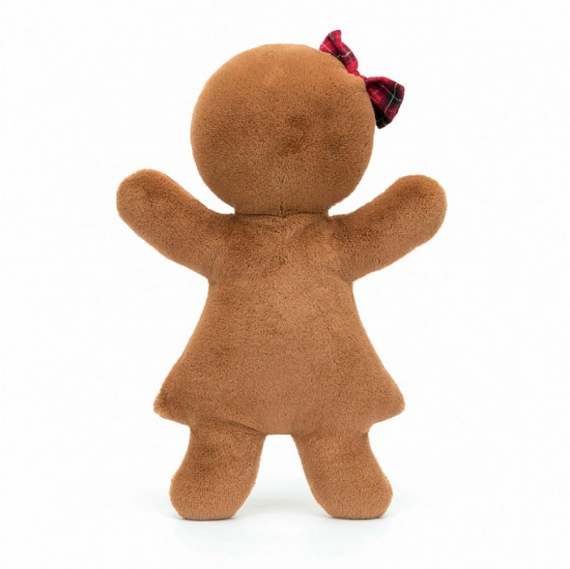 Large Jelly Cats Jolly Gingerbread Ruby | WEV-836470