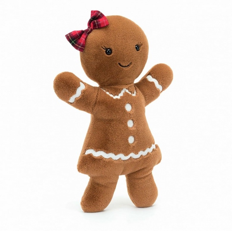 Large Jelly Cats Jolly Gingerbread Ruby | WEV-836470