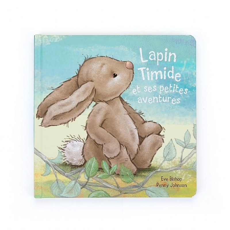 Medium Jelly Cats Lapin Timide Et Ses Petites Aventures & Bashful Beige Bunny | BNH-369014