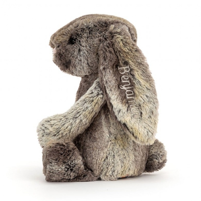 Medium Jelly Cats Personalised Bashful Cottontail Bunny | LFB-721586