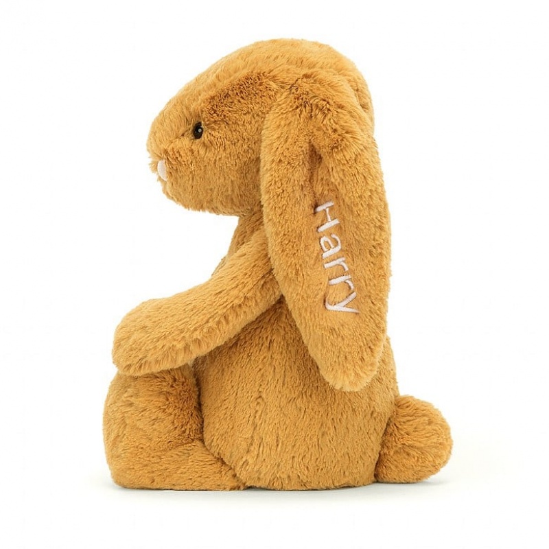 Medium Jelly Cats Personalised Bashful Golden Bunny | NFP-356819