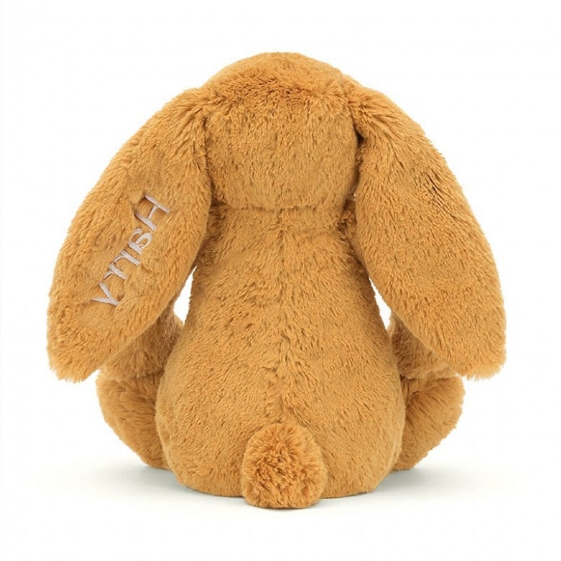 Medium Jelly Cats Personalised Bashful Golden Bunny | NFP-356819