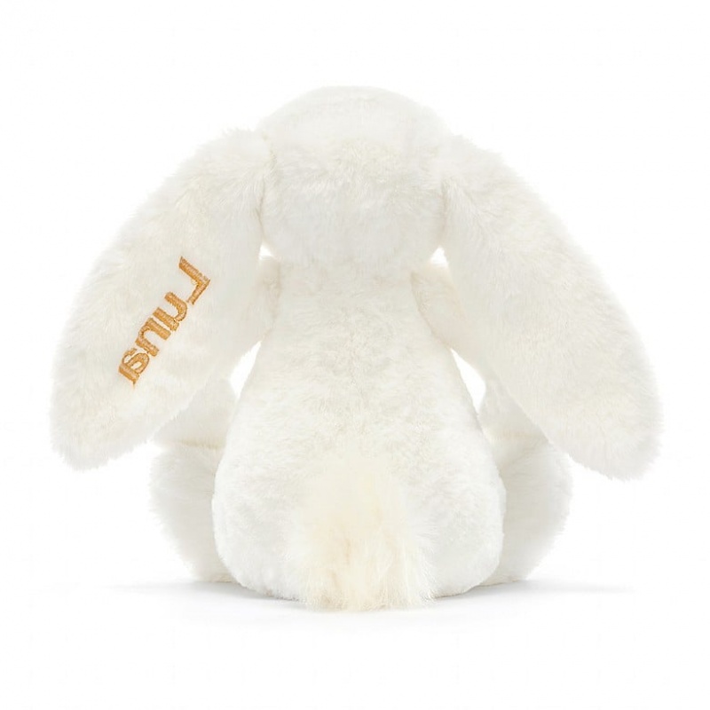 Medium Jelly Cats Personalised Bashful Luxe Bunny Luna | FTL-372410