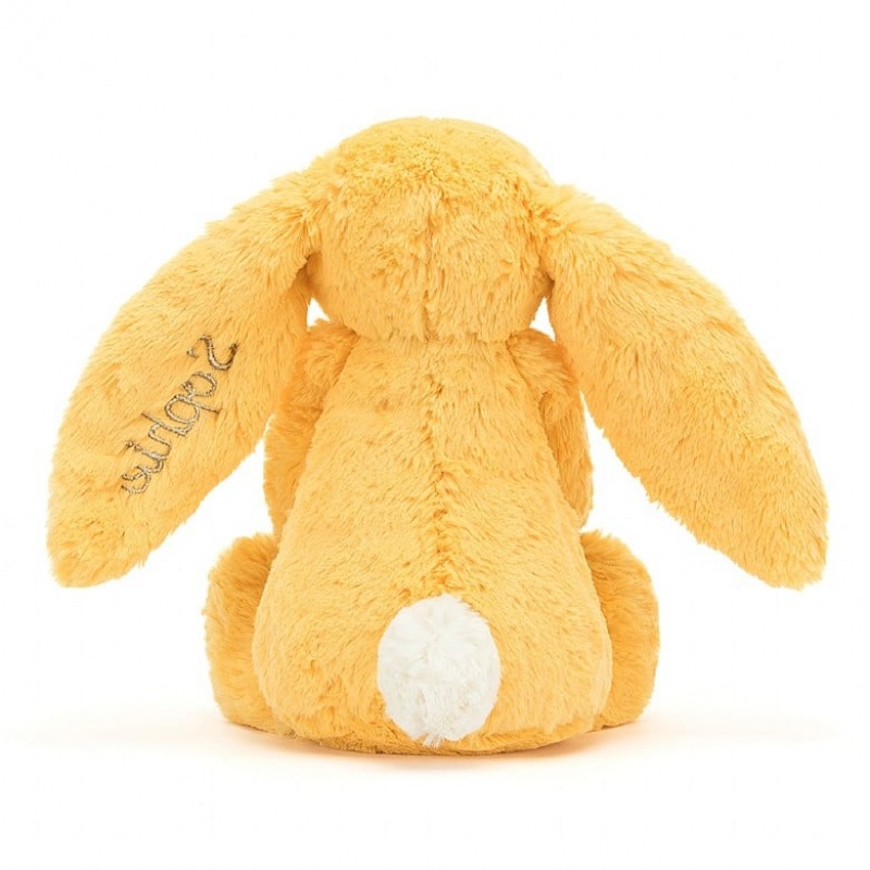 Medium Jelly Cats Personalised Bashful Sunshine Bunny | IEM-521796