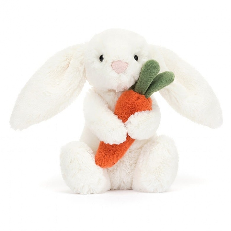 Small Jelly Cats Bashful Bunny with Carrot | JBU-864931