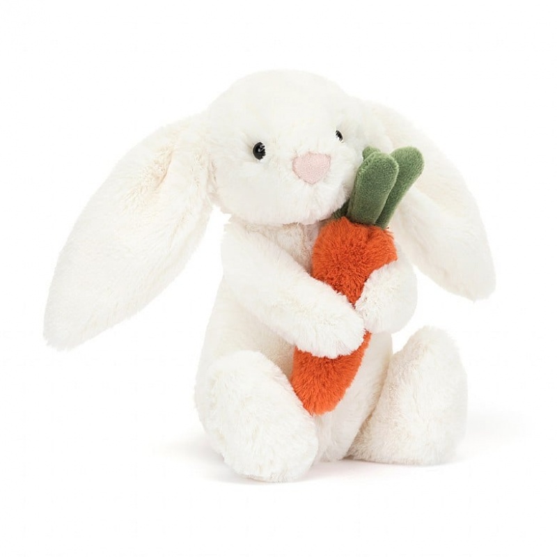 Small Jelly Cats Bashful Bunny with Carrot | JBU-864931