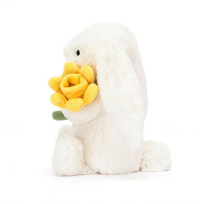 Small Jelly Cats Bashful Bunny with Daffodil | KXU-982547