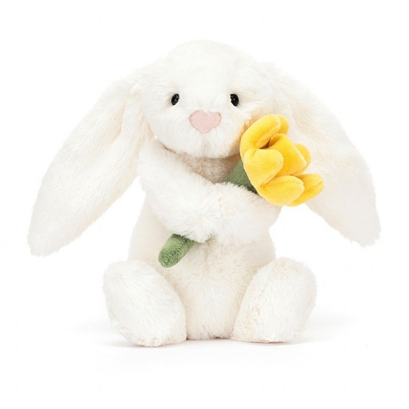 Small Jelly Cats Bashful Bunny with Daffodil | KXU-982547