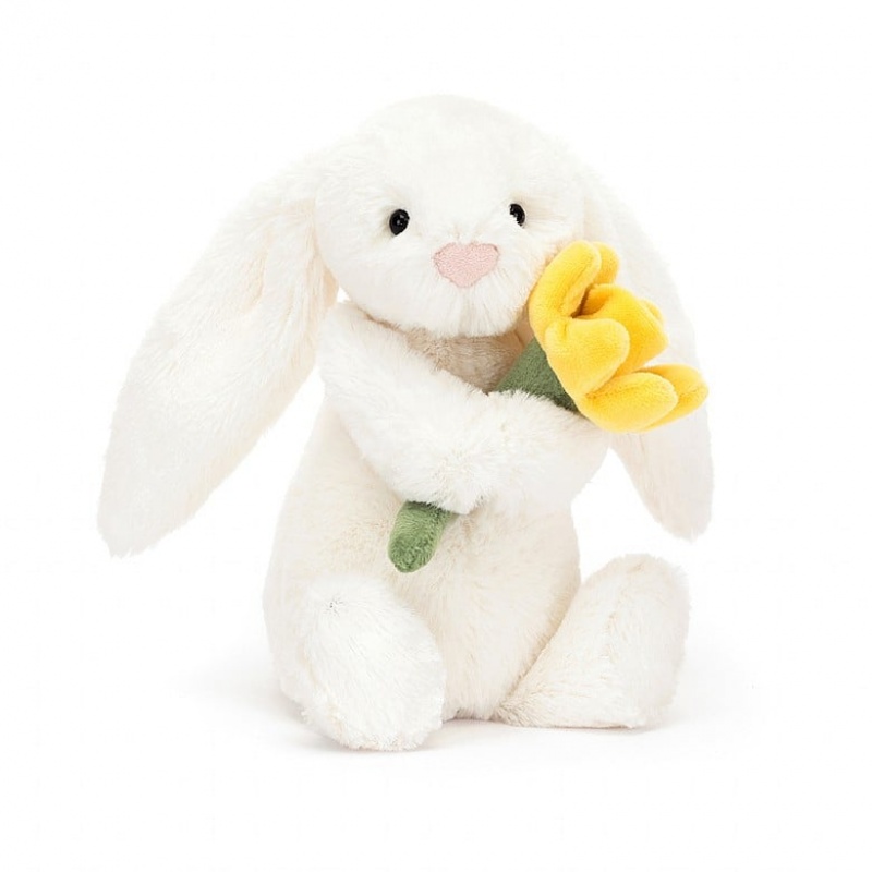 Small Jelly Cats Bashful Bunny with Daffodil | KXU-982547