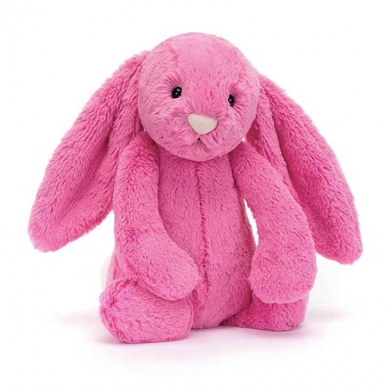 Tiny Jelly Cats Bashful Hot Pink Bunny | AUH-738254